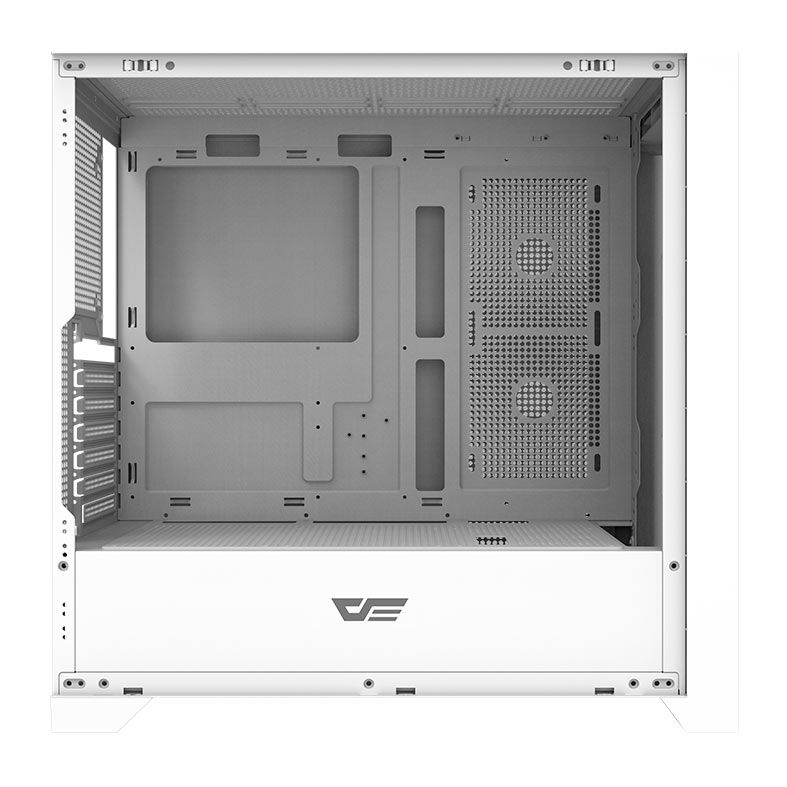 Gabinete Gamer Aigo Darkflash DRX90 Mesh, Mid-Tower, Lateral De Vidro, Branco, DRX90-MESH-WH