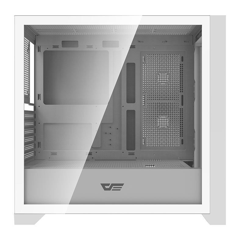 Gabinete Gamer Aigo Darkflash DRX90 Mesh, Mid-Tower, Lateral De Vidro, Branco, DRX90-MESH-WH