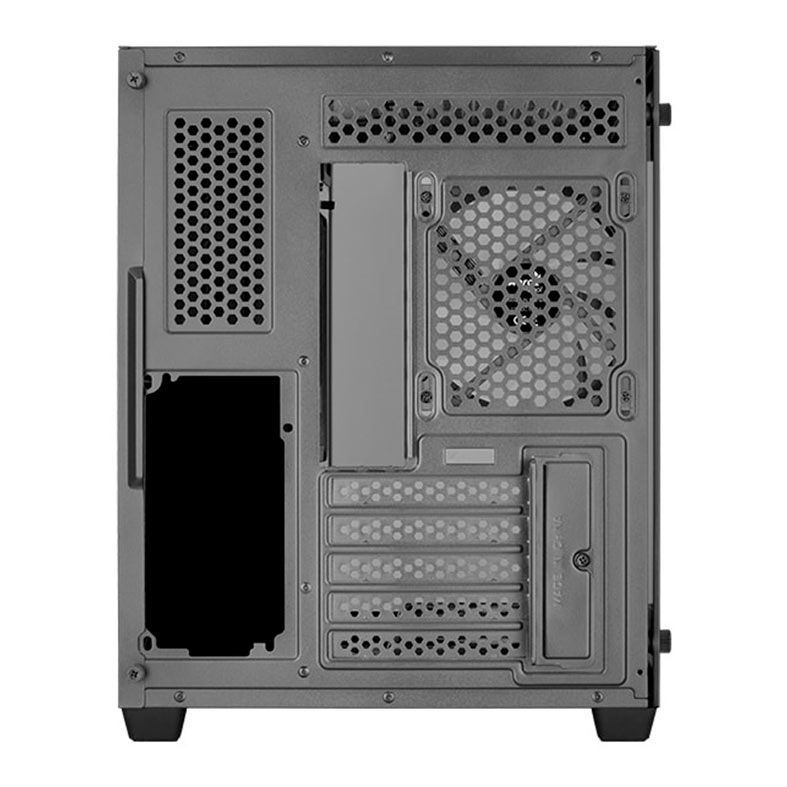 Gabinete Gamer Aerocool Dryft Mini, RGB, Mini-Tower, Lateral de Vidro, Com 6 Fans, Preto, DRYFT-MINI-G-BK-V2
