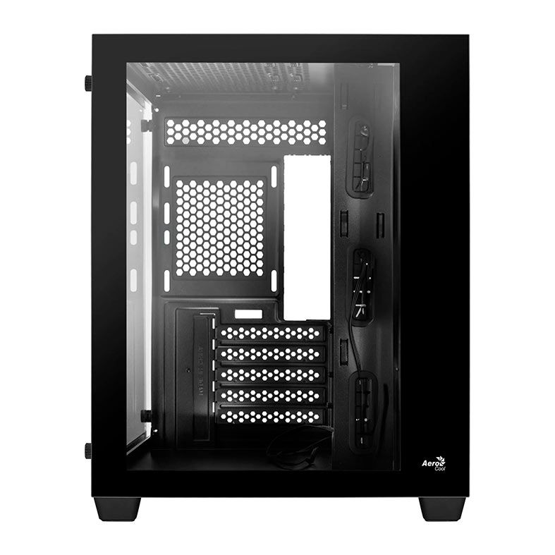 Gabinete Gamer Aerocool Dryft Mini, Mini-Tower, Lateral de Vidro, Preto, DRYFT-MINI-G-BK-V3