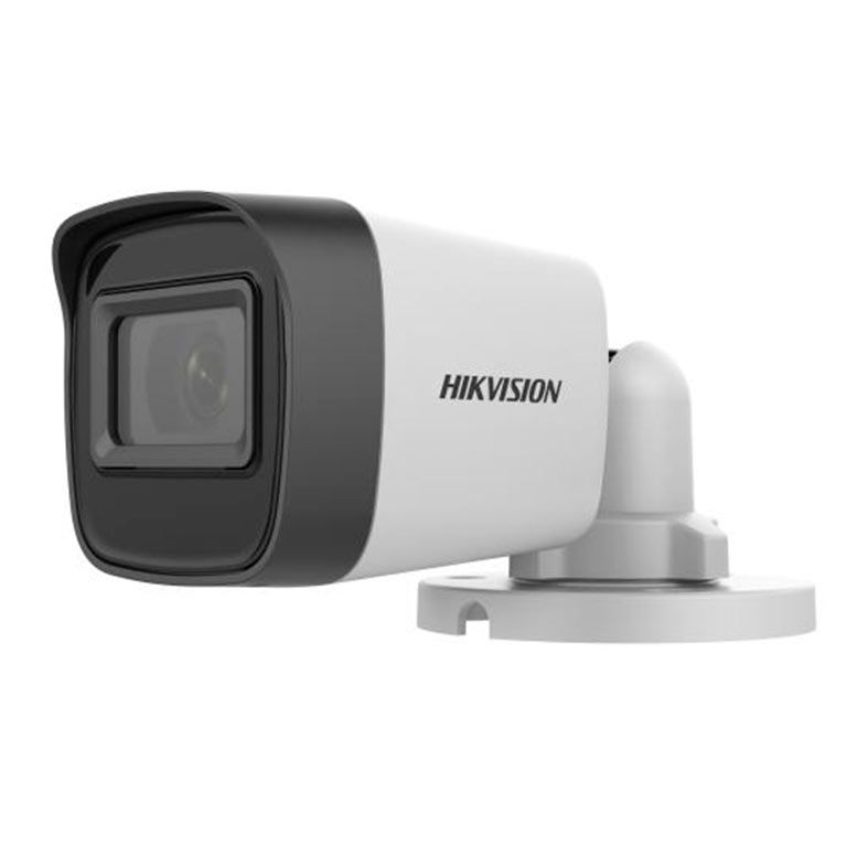Camera Externa e Interna Hikvision Bullet Turbo HD, 5mp, Branco, DS-2CE16H0T-ITPF