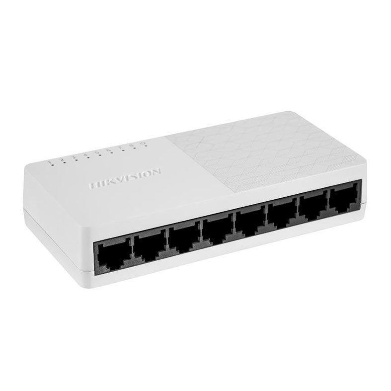 Switch Hikvision DS-3E0508D-O, 8 Portas, 10/100/1000, Branco, DS-3E0508D-O