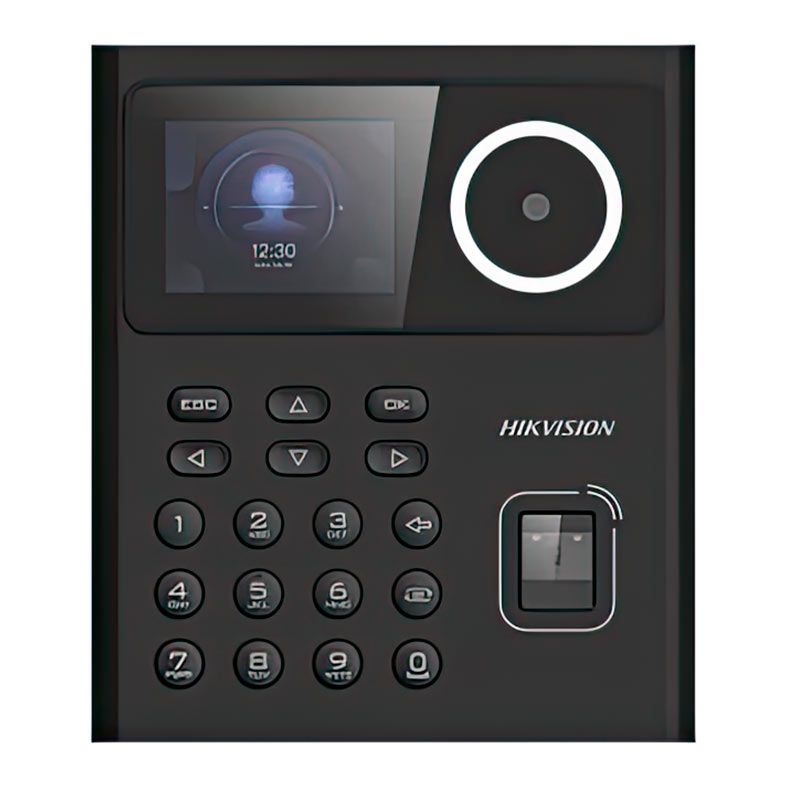 Controle De Acesso Facial e Biometrico Hikvision DS-K1T320MFWX, Display LCD 2.4, Preto, DS-K1T320MFWX