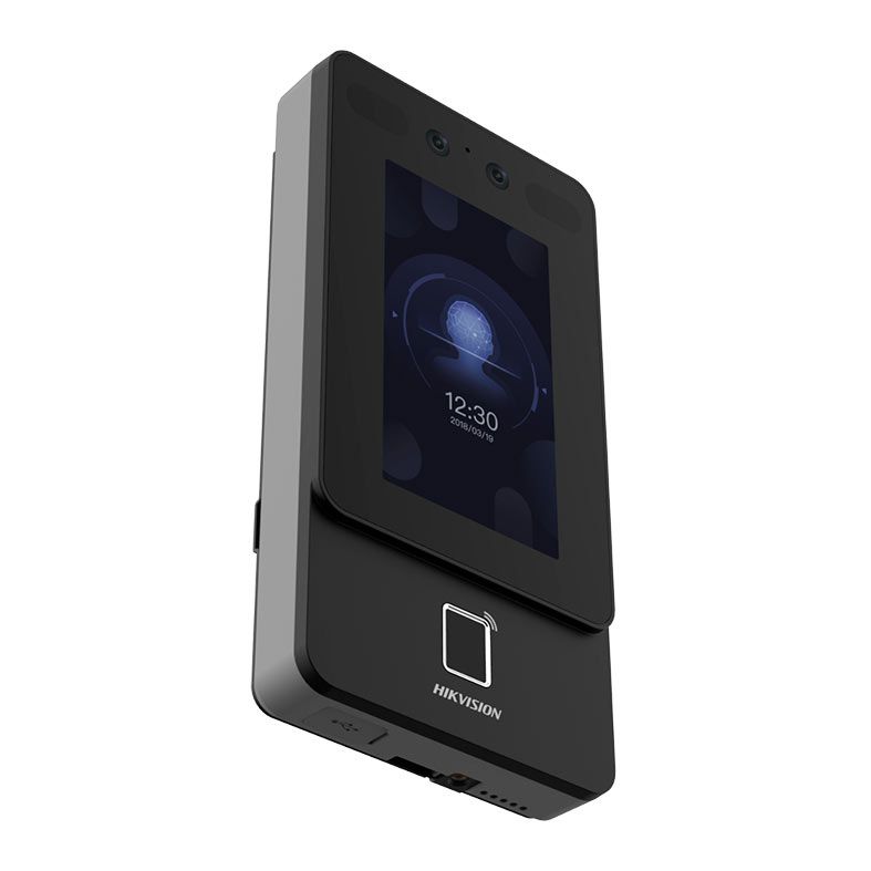Controle De Acesso Facial Hikvision DS-K1T342MFWX , Display LCD 4.3, Preto, DS-K1T342MFWX