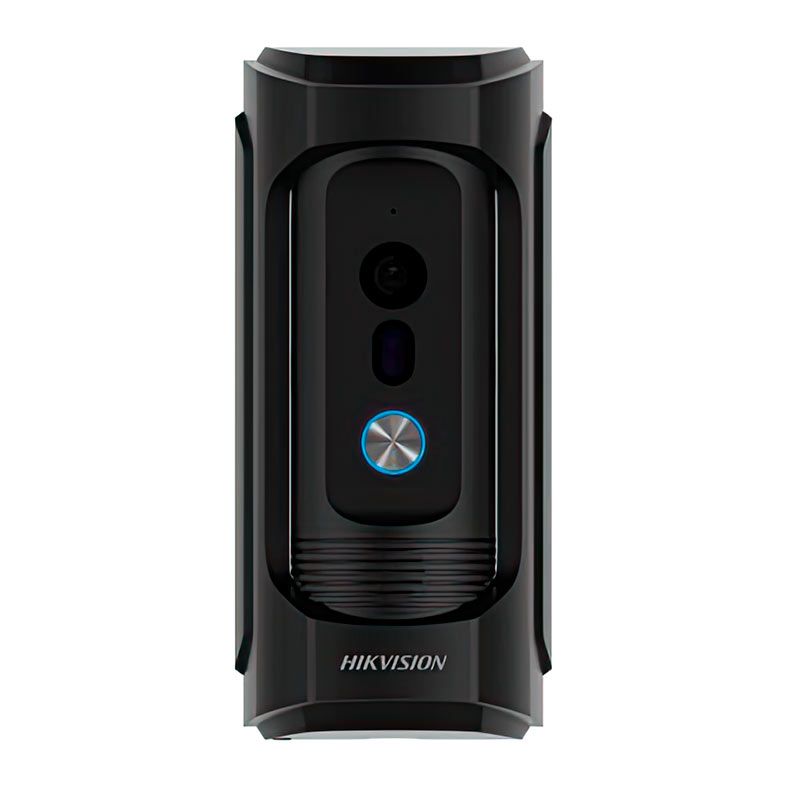 Video Porteiro IP Hikvision, 2MP, HD, Preto, DS-KB8113-IME1-B