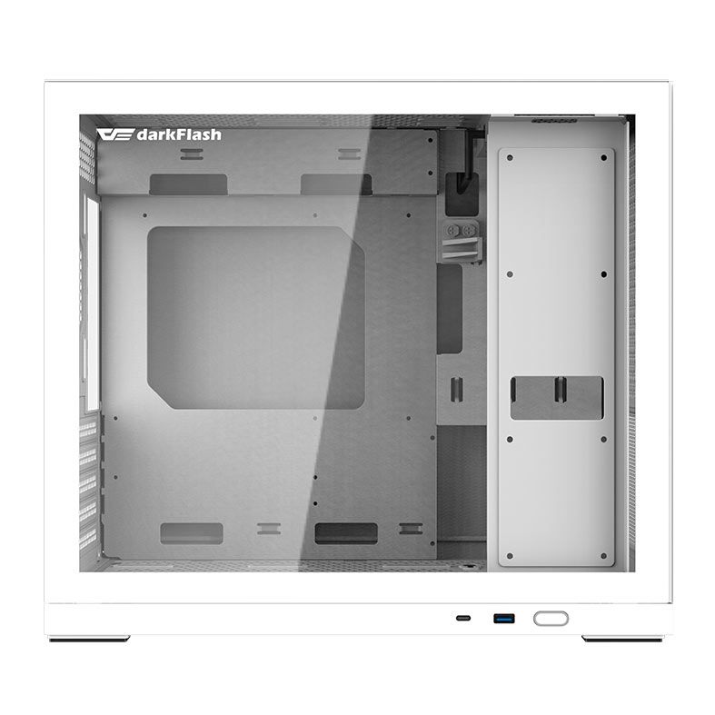 Gabinete Gamer Aigo Darkflash DS210, Mid-Tower, Lateral de Vidro, Branco, DS210-WHITE