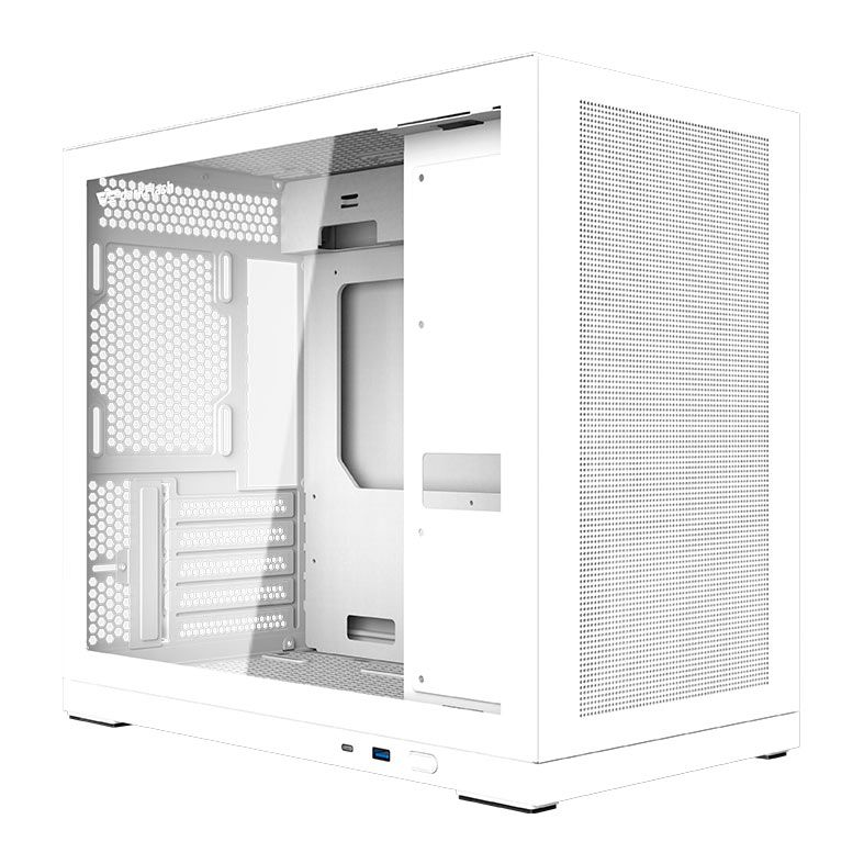 Gabinete Gamer Aigo Darkflash DS210, Mid-Tower, Lateral de Vidro, Branco, DS210-WHITE