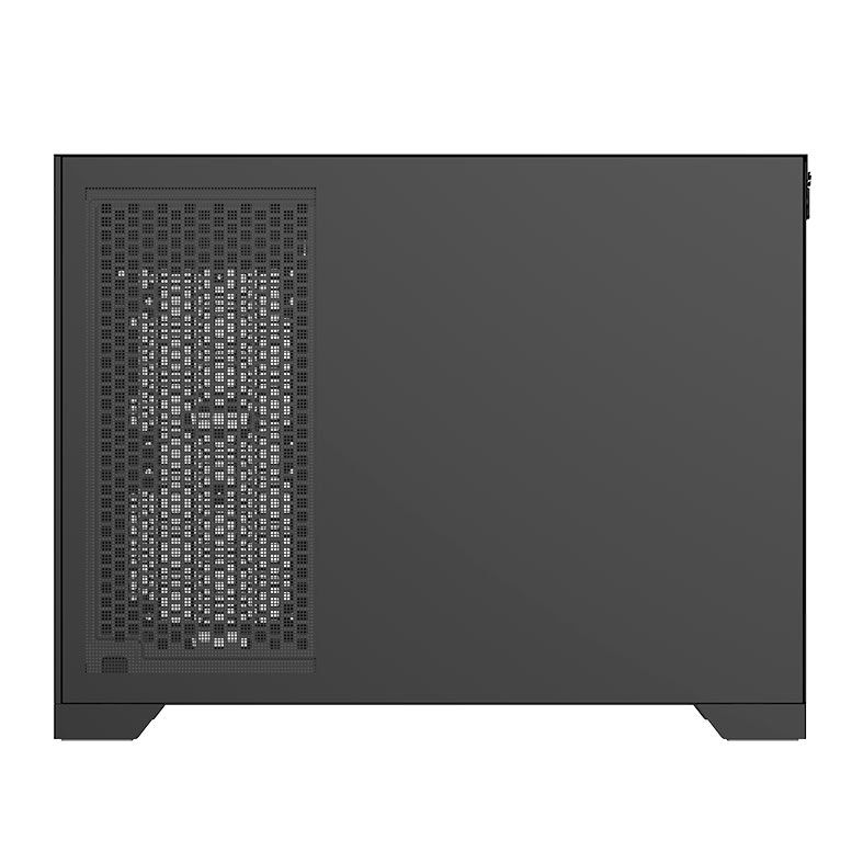 Gabinete Gamer Aigo Darkflash DS5000 Mesh, Lateral De Vidro, Com 5 Fans, Preto, DS5000BK-MESH-5F