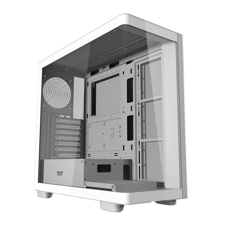 Gabinete Gamer Aigo Darkflash DS900G, Mid-Tower, Lateral de Vidro, Branco, DS900G-WH
