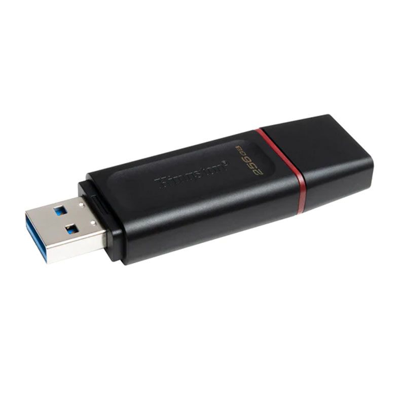 Pen Drive Kingston Datatraveler Exodia, 256GB, USB 3.2, Preto, DTX-256GB