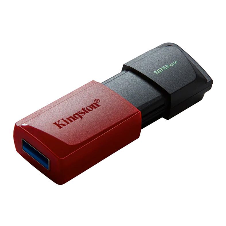 Pen Drive Kingston DataTraveler Exodia M, 128GB, USB 3.2, Preto e Vermelho, DTXM-128GB