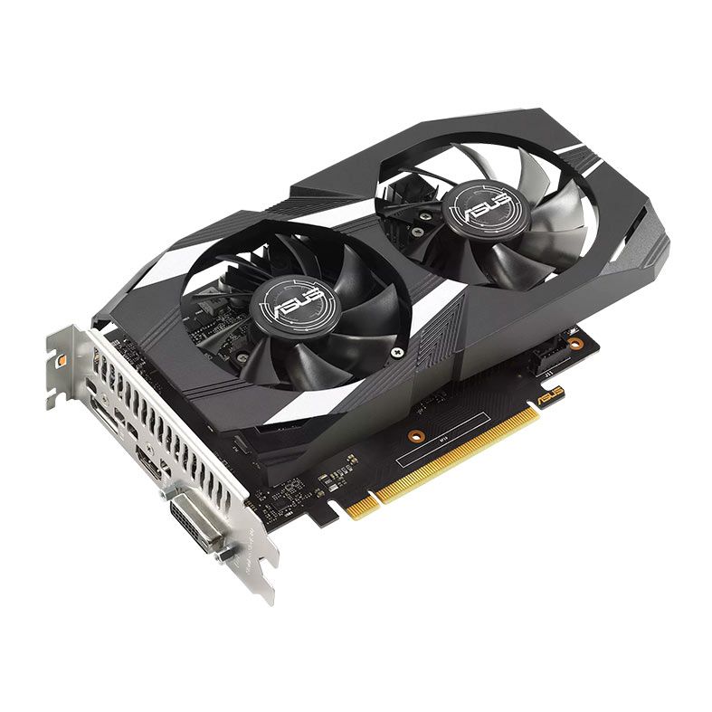 Placa de Video Asus GeForce GTX 1650 Dual V2, 4GB, GDDR6, 128-bit, DUAL-GTX1650-4GD6-P-V2