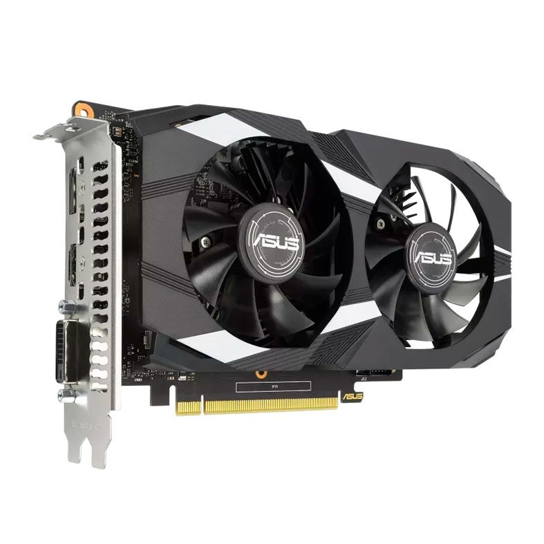 Placa de Video Asus GeForce GTX 1650 Dual V2 OC, 4GB, GDDR6, 128-bit, DUAL-GTX1650-O4GD6-P-V2