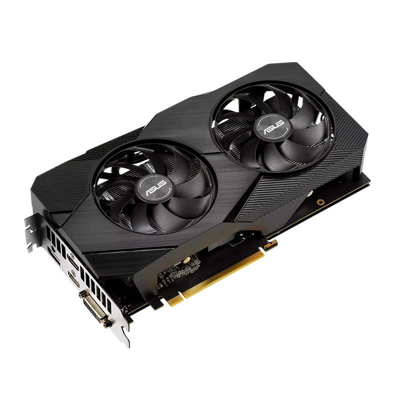 Placa de Video Asus GeForce RTX 2060 Dual EVO, 12GB, GDDR6, 192-bit, DUAL-RTX2060-12G-EVO
