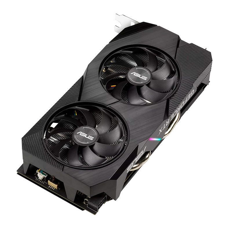 Placa de Video Asus GeForce RTX 2060 Dual EVO, 12GB, GDDR6, 192-bit, DUAL-RTX2060-12G-EVO
