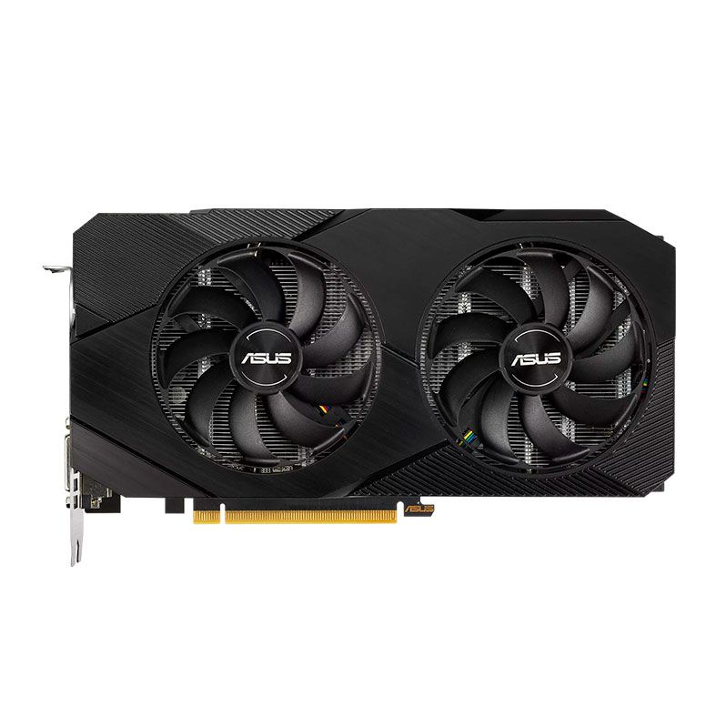Placa de Video Asus GeForce RTX 2060 Dual OC Edition, 12GB, GDDR6, 192-bit, DUAL-RTX2060-O12G-EVO