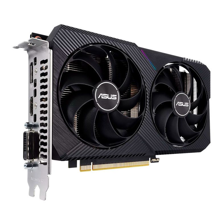 Placa de Video Asus GeForce RTX 3050 Dual V2 OC, 8GB, GDDR6, 128-bit, DUAL-RTX3050-O8G-V2