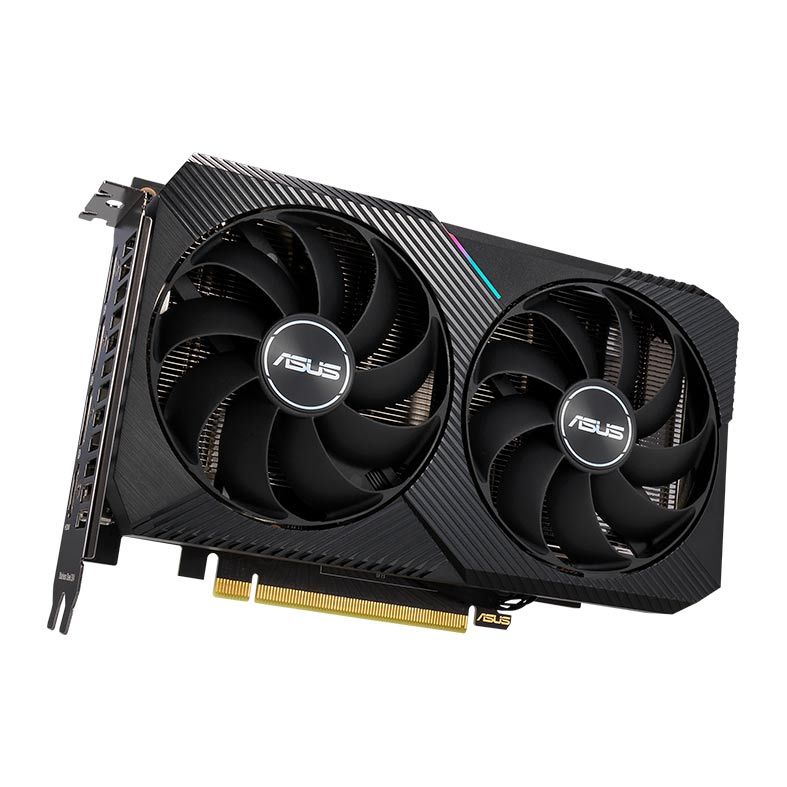 Placa de Video Asus GeForce RTX 3060 OC 12GB GDDR6 Dual 192-bit, DUAL-RTX3060-O12G