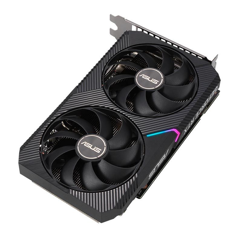 Placa de Video Asus GeForce RTX 3060 OC 12GB GDDR6 Dual 192-bit, DUAL-RTX3060-O12G