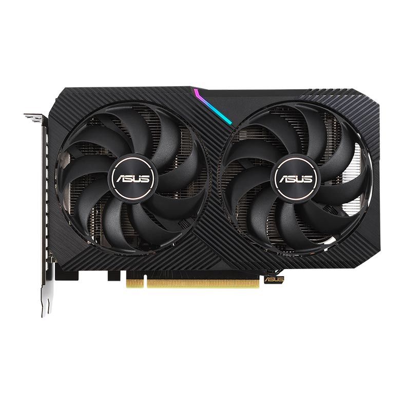Placa de Video Asus GeForce RTX 3060 OC 12GB GDDR6 Dual 192-bit, DUAL-RTX3060-O12G