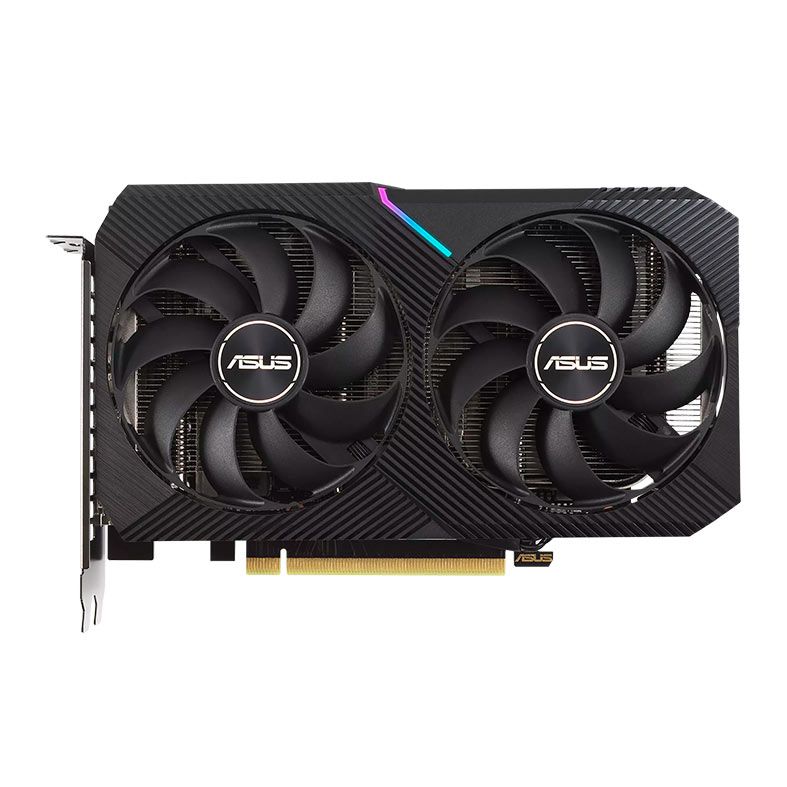 Placa de Video Asus GeForce RTX 3060 TI V2 Mini OC Edition, 8GB, GDDR6, 256-bit, DUAL-RTX3060TI-O8G-MINI-V2