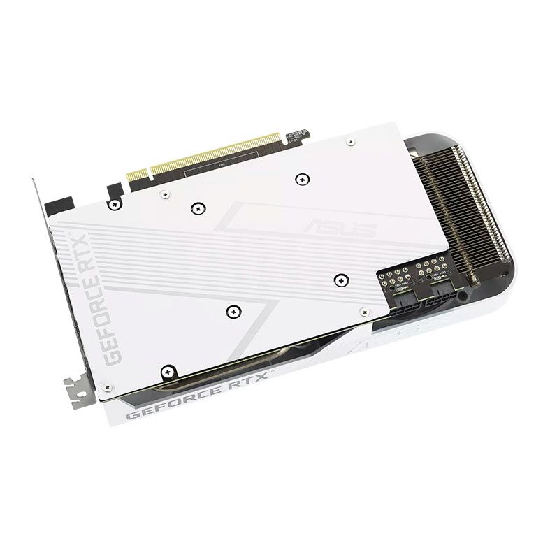 Placa de Video Asus GeForce RTX 3060 Ti Dual White OC, LHR, 8GB, GDDR6X, 256-bit, DUAL-RTX3060TI-O8GD6X-WHITE