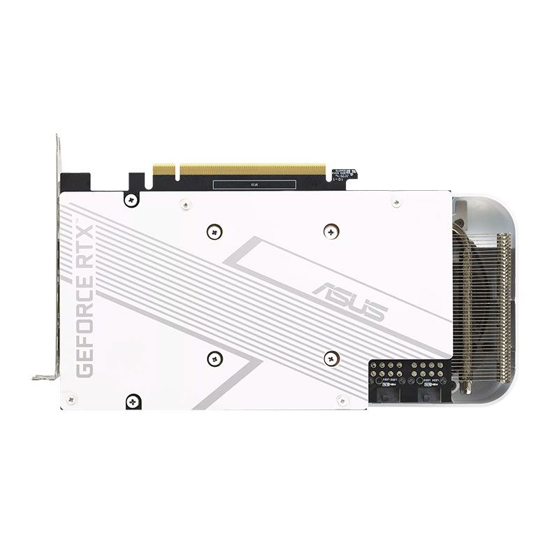 Placa de Video Asus GeForce RTX 3060 Ti Dual White OC, LHR, 8GB, GDDR6X, 256-bit, DUAL-RTX3060TI-O8GD6X-WHITE