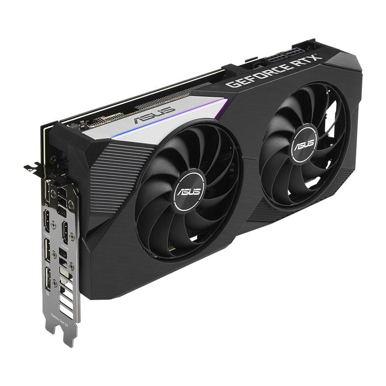 Placa De Video Asus Geforce Rtx 3070 Oc Lhr 8gb Gddr6 Dual 256 Bit Dual Rtx3070 O8g V2 Pichau 8853