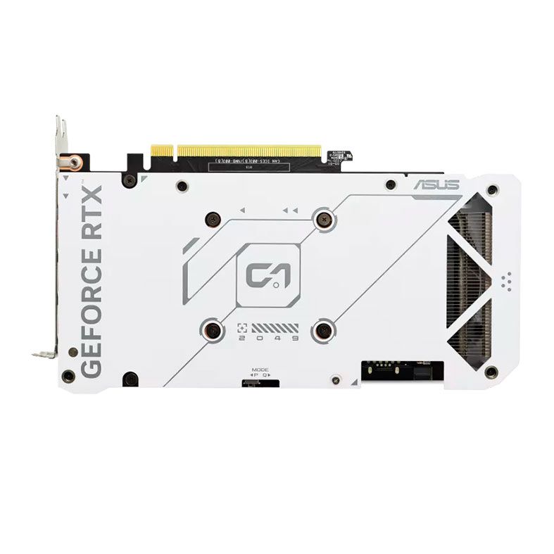 Placa de Video Asus GeForce RTX 4060 Dual EVO White OC Edition, 8GB, GDDR6, 128-bit, DUAL-RTX4060-O8G-EVO-WHITE