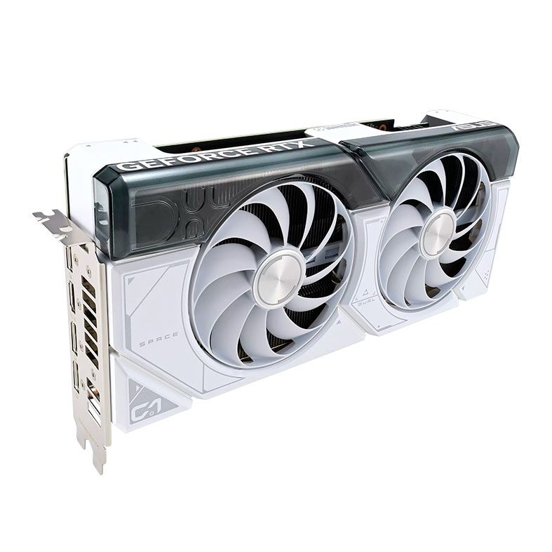 Placa de Video Asus GeForce RTX 4070 Dual White OC,12GB, GDDR6X, 192-bit, DUAL-RTX4070-O12G-WHITE