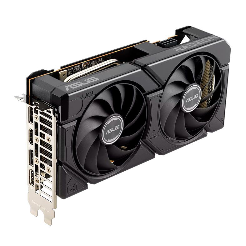 Placa de Video Asus Radeon RX 7600 Dual EVO OC Edition, 8GB, GDDR6, 128-bit, DUAL-RX7600-O8G-EVO