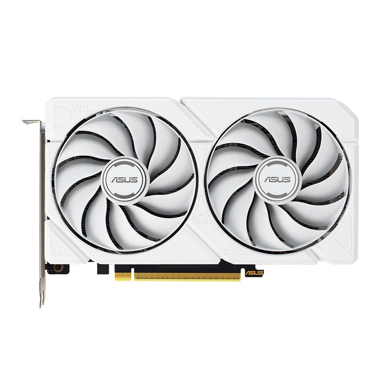 Placa de Video Asus Radeon RX 9060 XT Dual White, 16GB, GDDR6, 128-bit, DUAL-RX9060XT-16G-WHITE