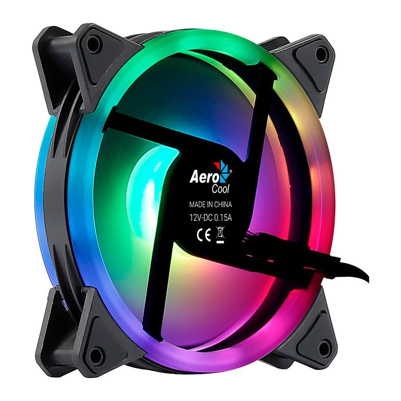 Ventoinha Aerocool Duo 12, 120mm, ARGB, DUO12-ARGB