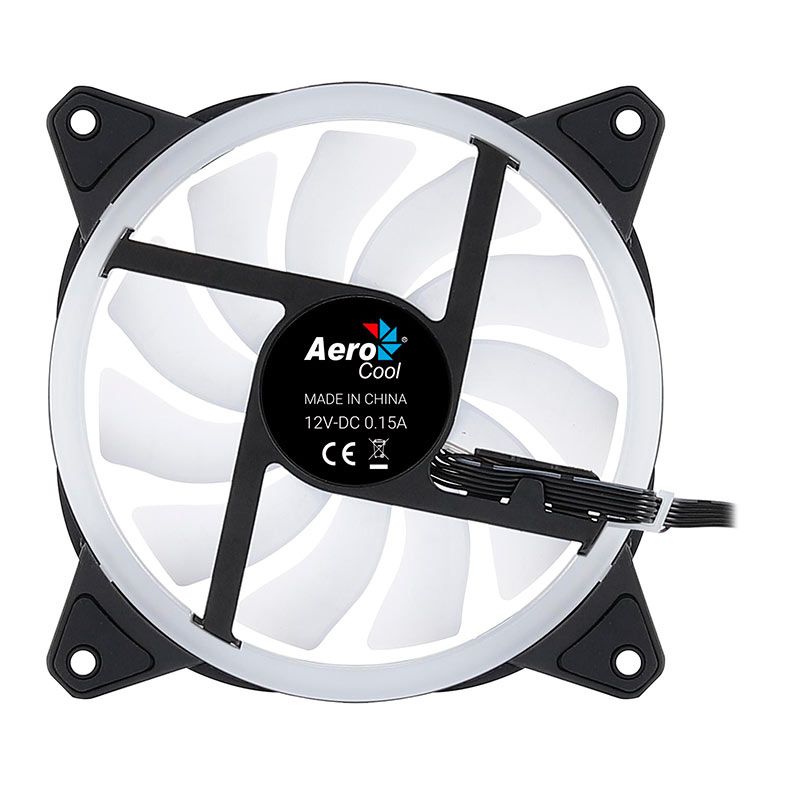 Ventoinha Aerocool Duo 12, 120mm, ARGB, DUO12-ARGB