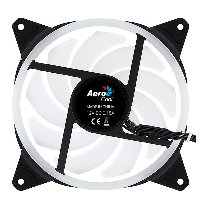 Ventoinha Aerocool Duo 14, 140mm, ARGB, DUO14-ARGB