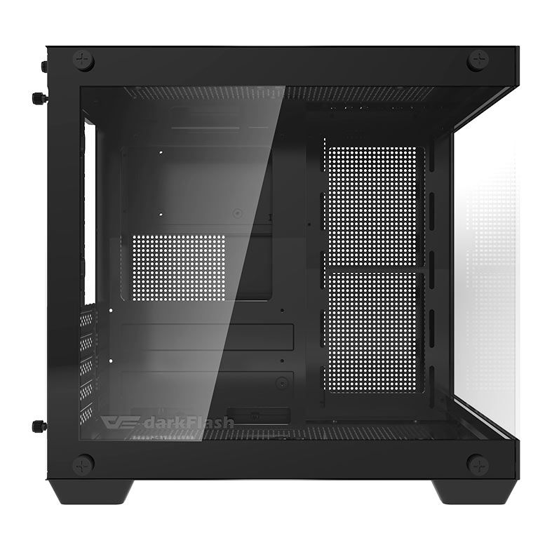 Gabinete Gamer Aigo Darkflash Durin D275M, Mid-Tower, Lateral de Vidro, Preto, DURIN-D275M-BK