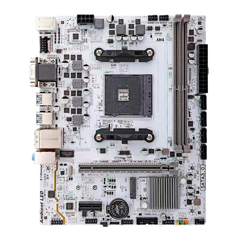 Placa Mae Duex DX A520ZG, DDR4, Socket AMD AM4, M-ATX, Chipset A520, DX-A520ZG