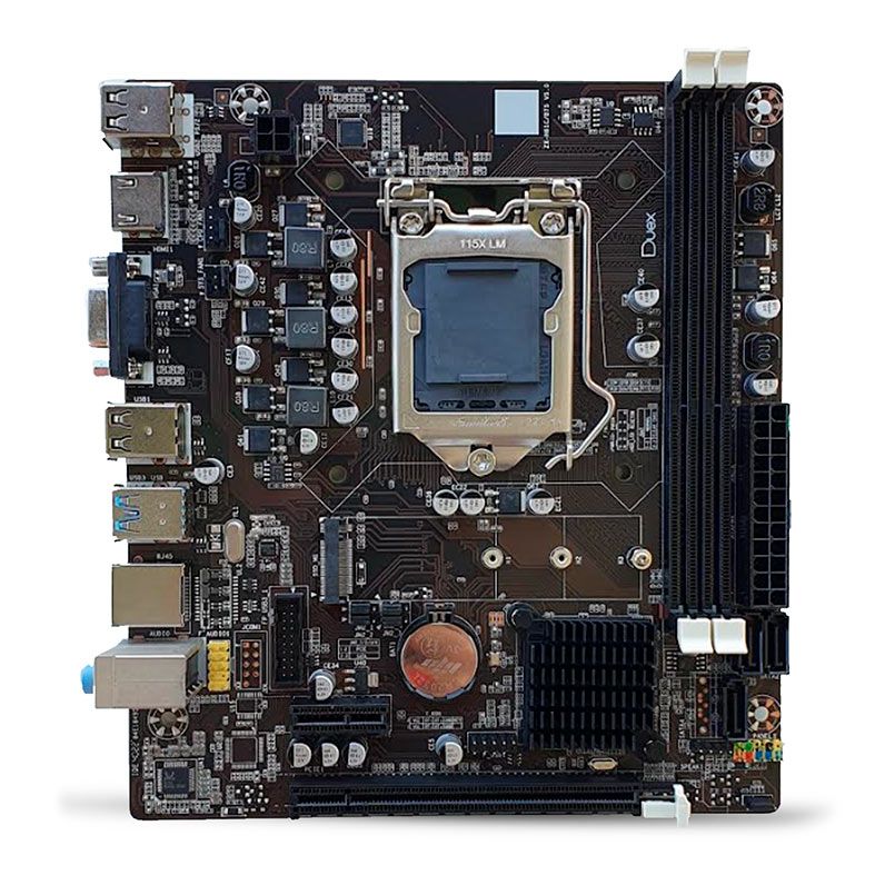 Placa Mae Duex DX B75Z M2, DDR3, Soquet LGA 1155, M-ATX, Chipset Intel B75, DX-B75Z-M2