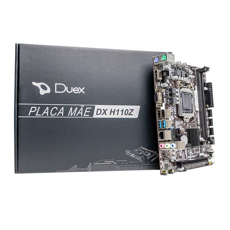 Placa Mae Duex DX H110Z DDR4 Socket LGA1151 Chipset Intel H110, DX H110Z