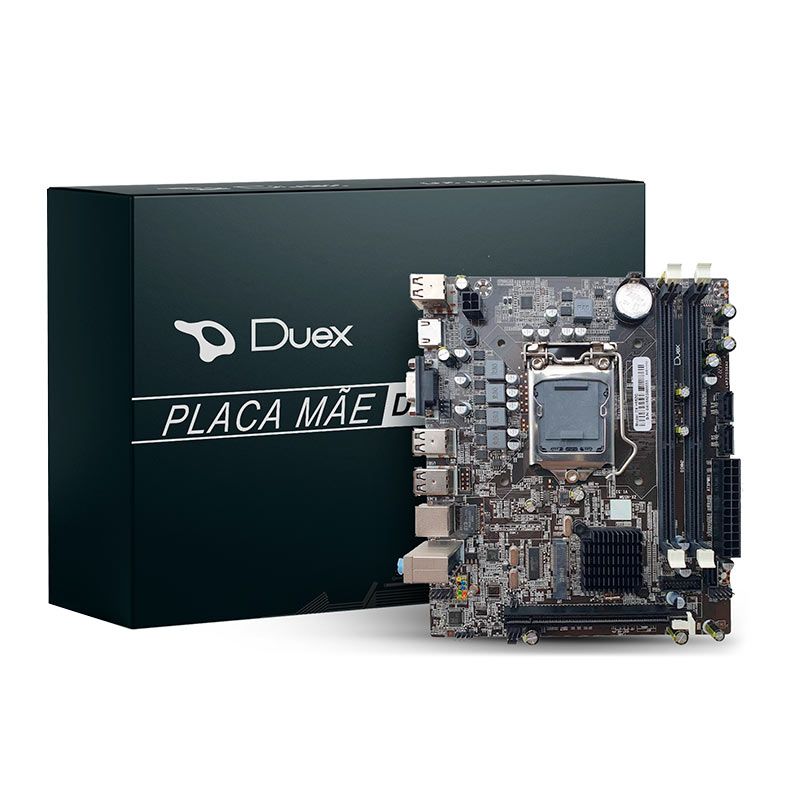 Placa Mae Duex DX H55ZG, DDR3, Socket LGA 1156, M-ATX, Chipset Intel H55, DX-H55ZG