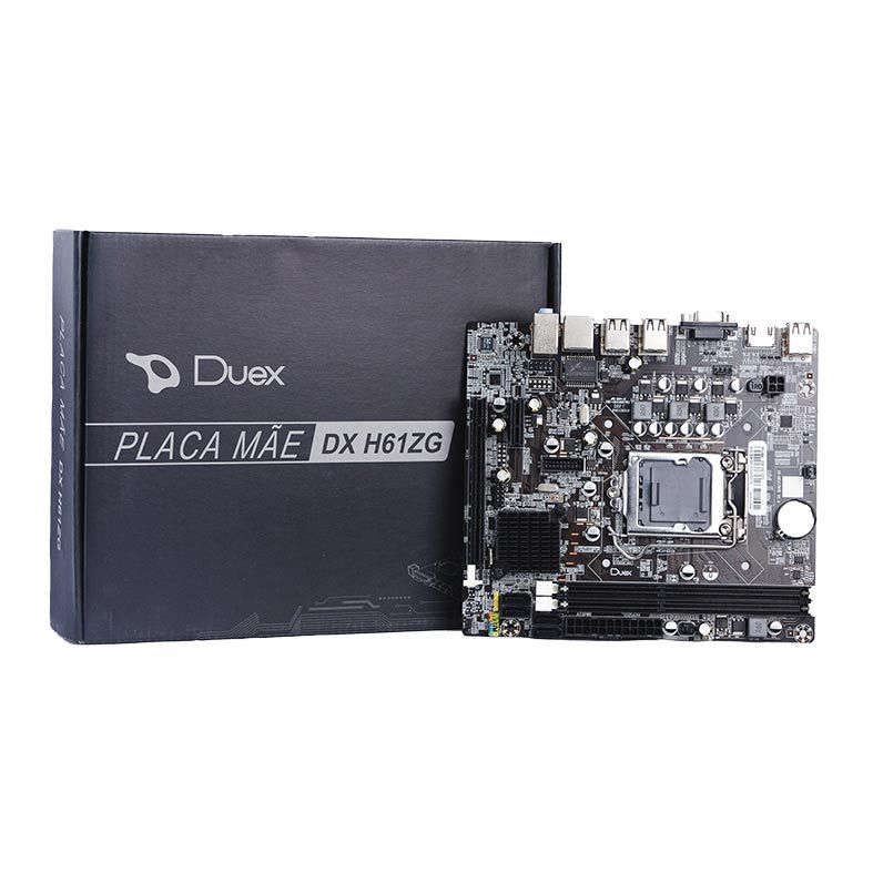Placa Mae Duex DX H61ZG, DDR3, Socket 1155, M-ATX, Chipset Intel H61, DX H61ZG