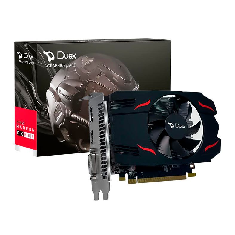 Placa de Video Duex Radeon RX550, 4GB, GDDR5, 128-bit, DX RX550-4GB