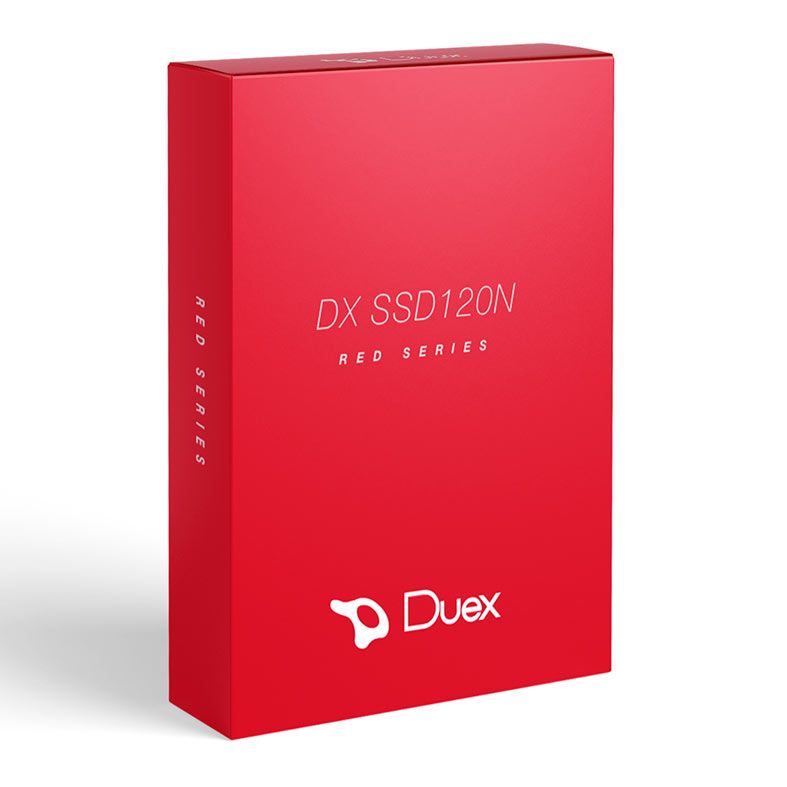 SSD Duex Red Series DX SSD120N, 120GB, 2.5", Sata III 6GB/s, Leitura 500 MB/s, Gravacao 420 MB/s, DX SSD120N