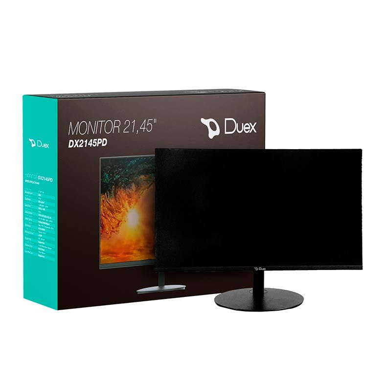 Monitor Duex, 21,45 Pol. VA, FHD, 8ms, 75Hz, VGA/HDMI, DX2145PD