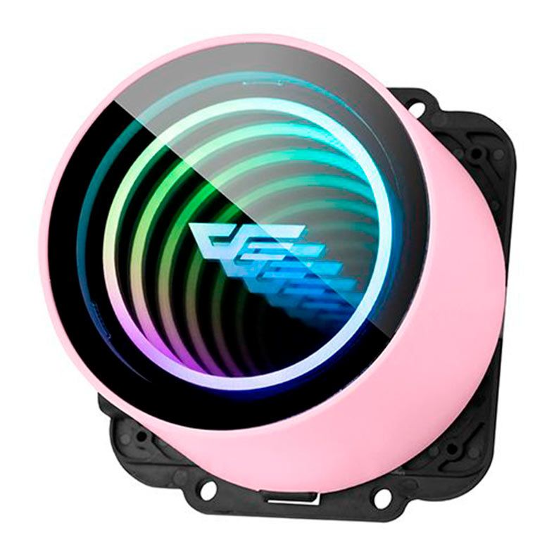 Water Cooler Aigo Darkflash Twister DX240 V2, ARGB, 240mm, Rosa, DX240V2PK