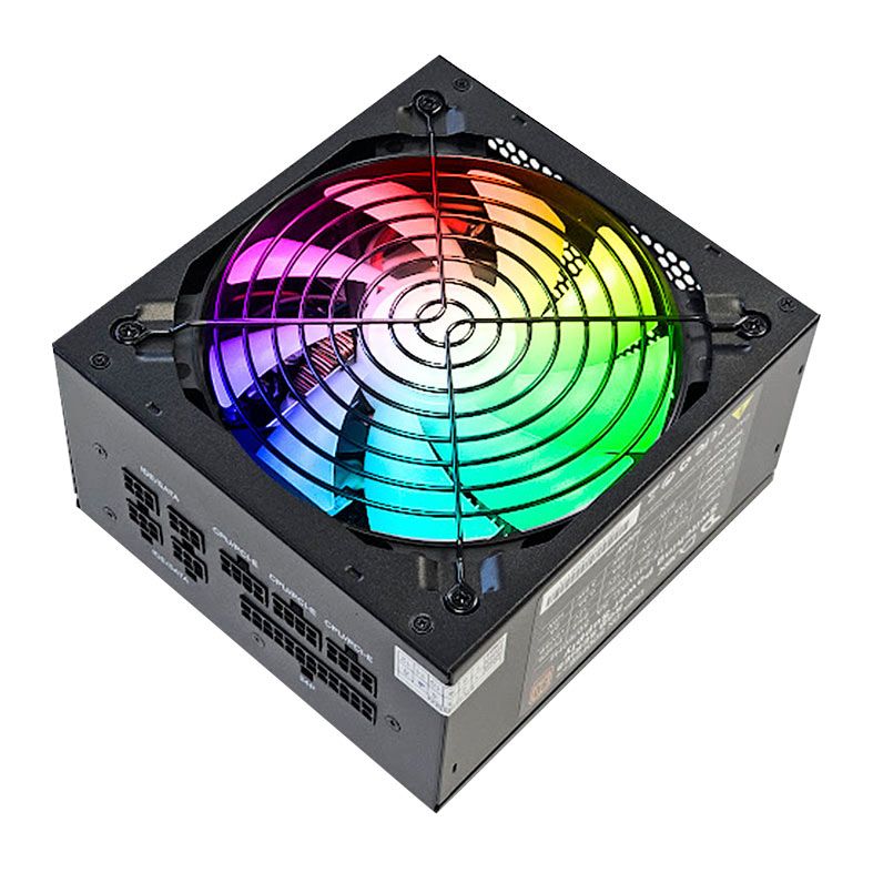Fonte Duex DX500FSE++, 500W, RGB, Full Modular, 80 Plus Bronze, Preta, DX500FSEFMRGB