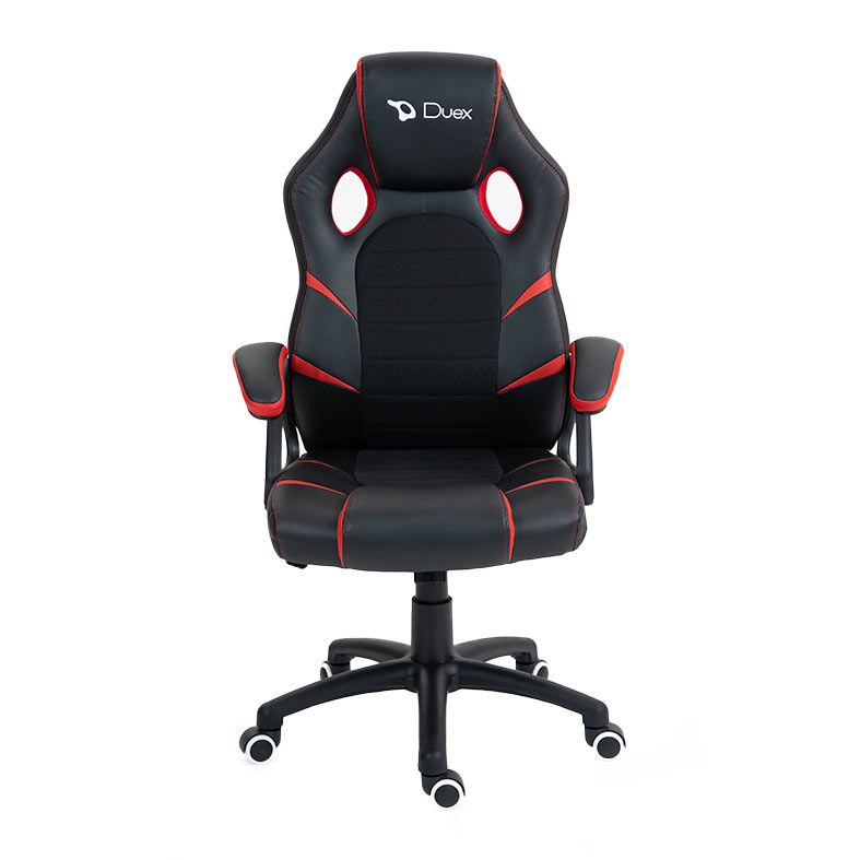 Cadeira Gamer Duex DX9002, Preto e Vermelho, DX9002R
