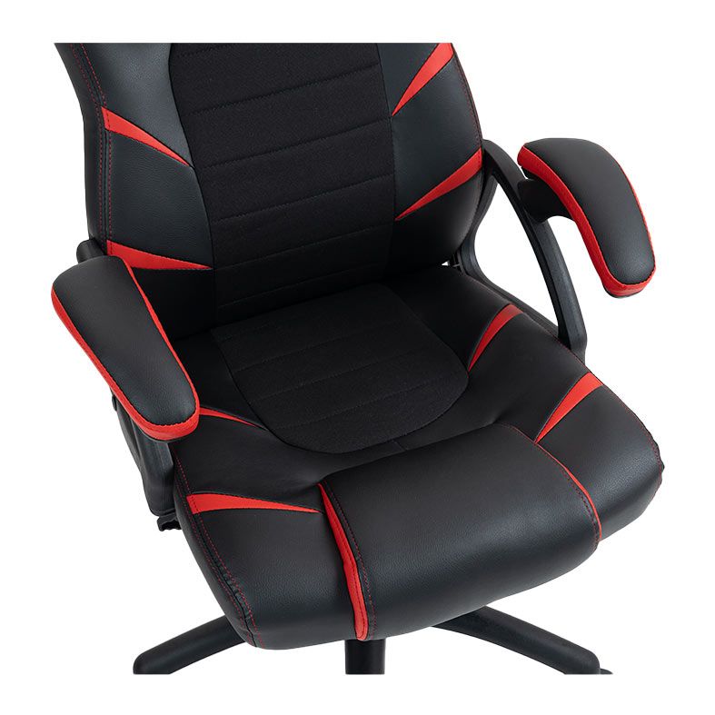 Cadeira Gamer Duex DX9002, Preto e Vermelho, DX9002R