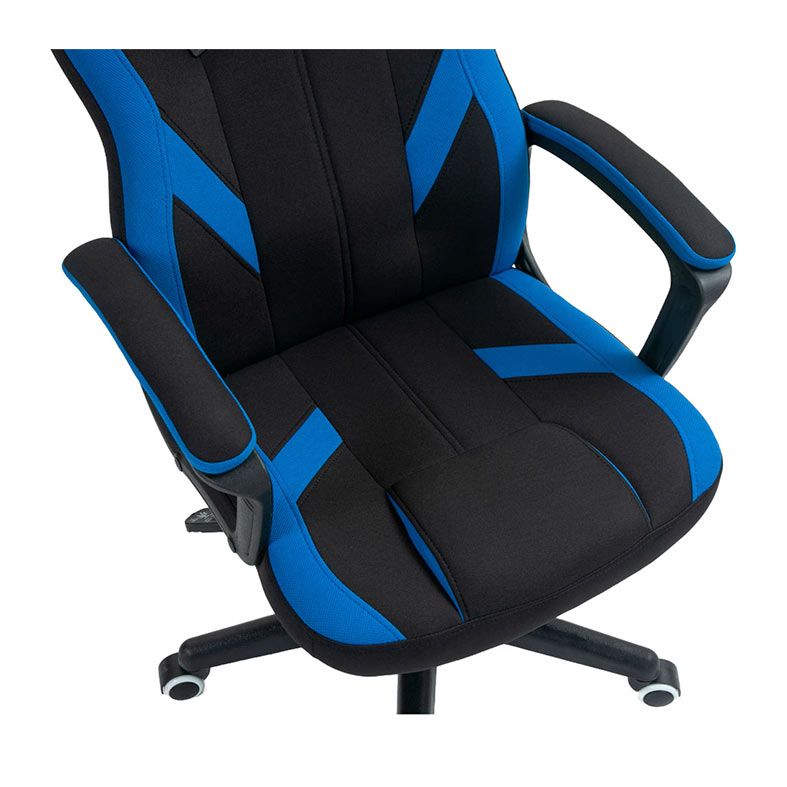Cadeira Gamer Duex DX9025B-B, Preta e Azul, DX9025B-B