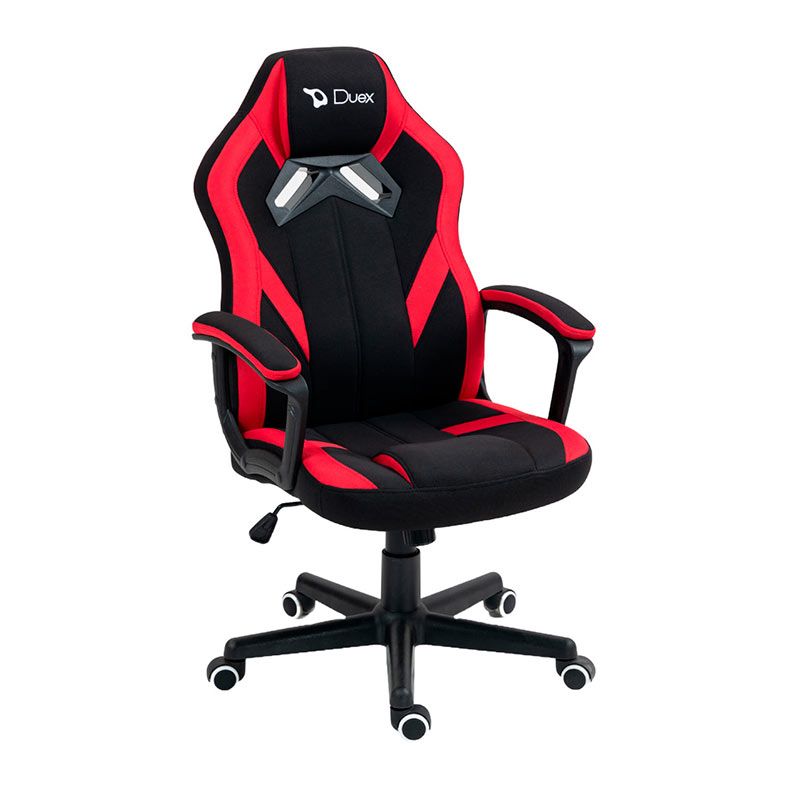 Cadeira Gamer Duex DX9025R, Preta e Vermelha, DX9025R